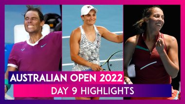 Australian Open 2022 Day 9 Highlights: Top Results, Major Action From Tennis Tournament